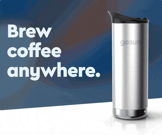 Meet the Solar-Powered Portable Coffee Maker