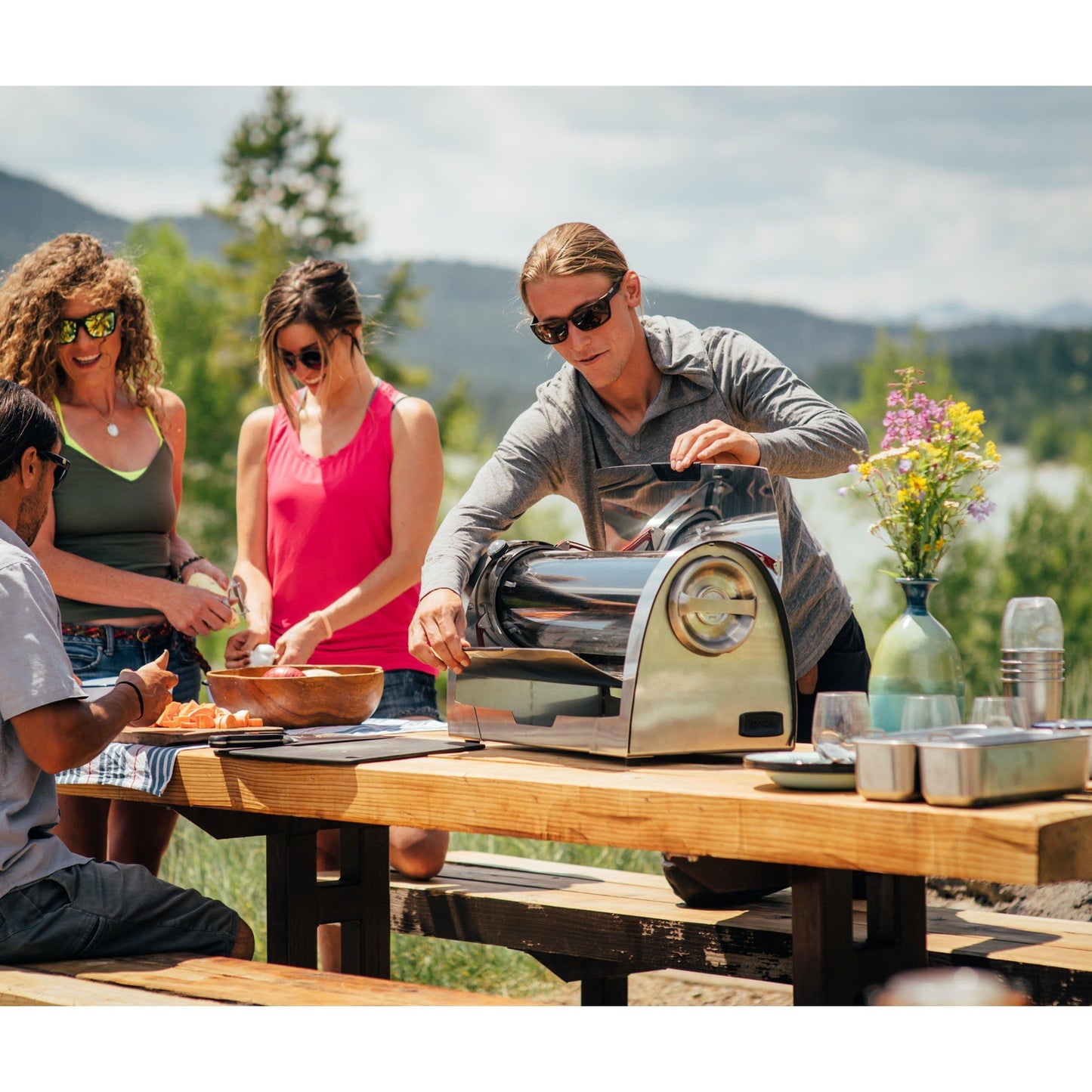 Grill Solar Powered Grill GoSun