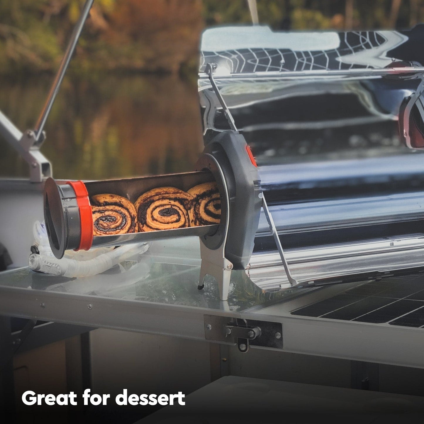 solar powered stove