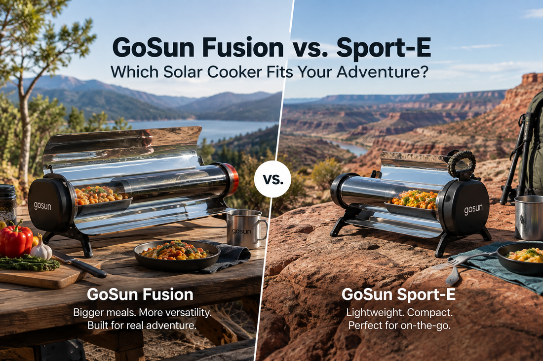 GoSun Fusion vs. Sport-E: Which Solar Cooker Fits Your Adventure?