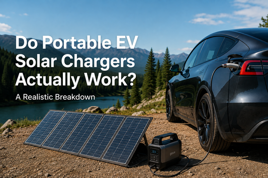 Do Portable EV Solar Chargers Actually Work? A Realistic Breakdown