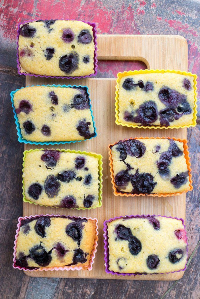 Blueberry Cornbread Muffin Recipe