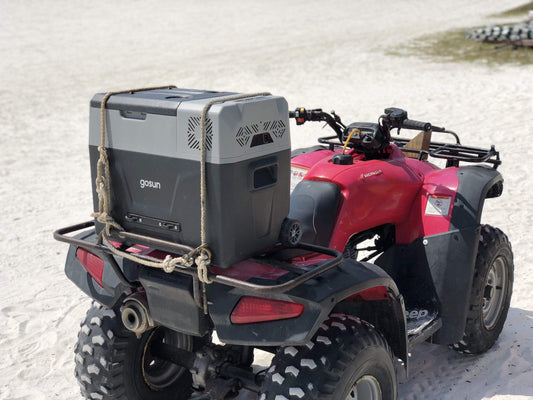 Solar Powered Cooler for Camping