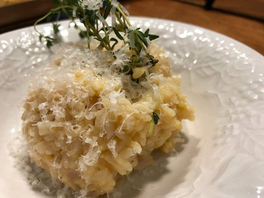 Solar Oven Pumpkin Risotto