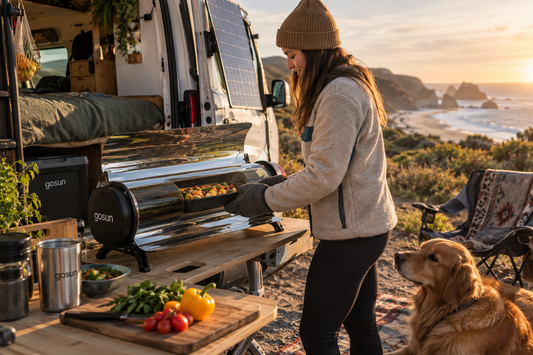 How solar ovens make van life more sustainable