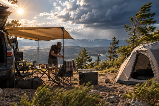 How to Keep Your Campsite Running Smoothly Through Heat, Wind, and Clouds