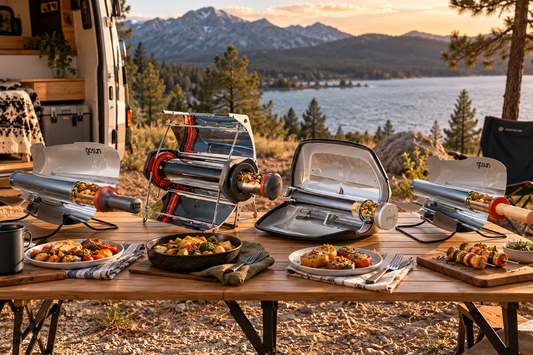 How to Choose Between the Fusion, Sport-E, and Go Solar Ovens