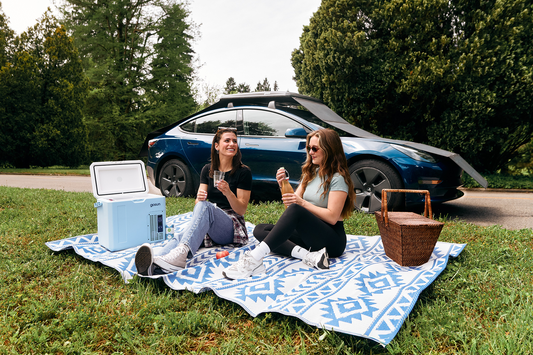 Solar-Powered Outdoor Fans Work