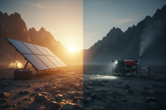 Portable Solar vs Small Generators:Can Solar Really Replace Them?