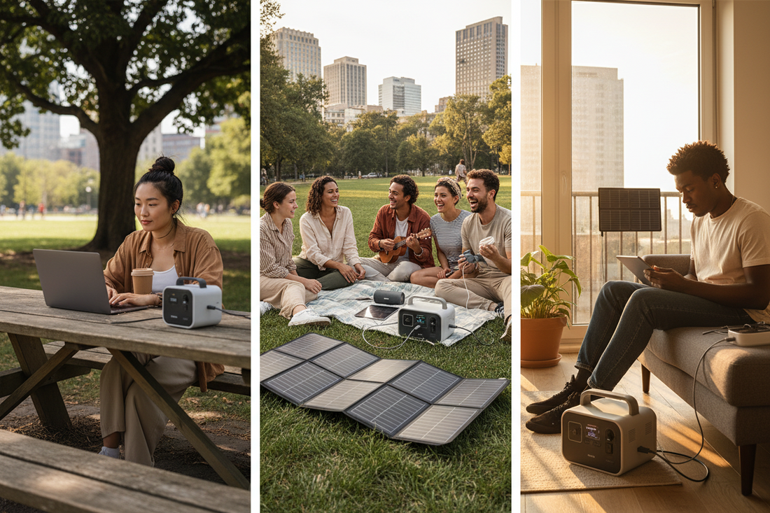 Why Gen Z and Millennials Choose Portable Solar for Everyday Backup Power