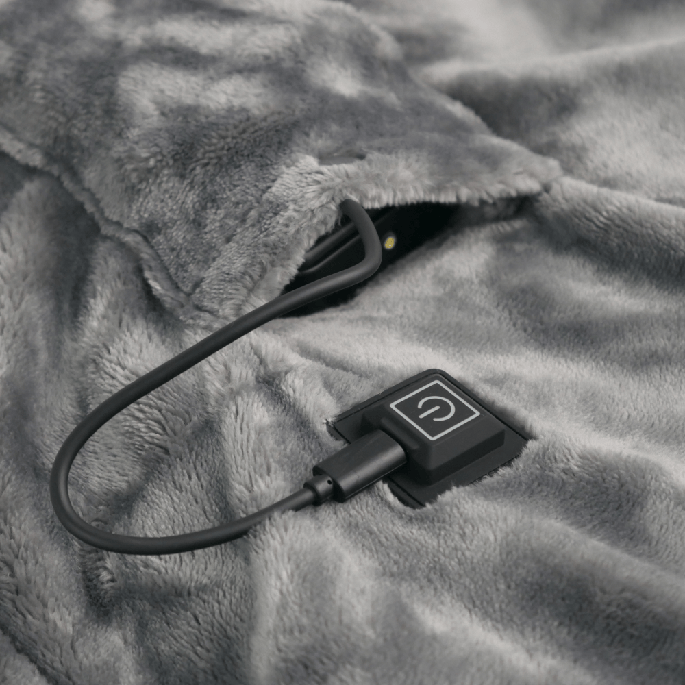 Battery Operated Heated Blanket 12V Portable Heated Blanket GoSun