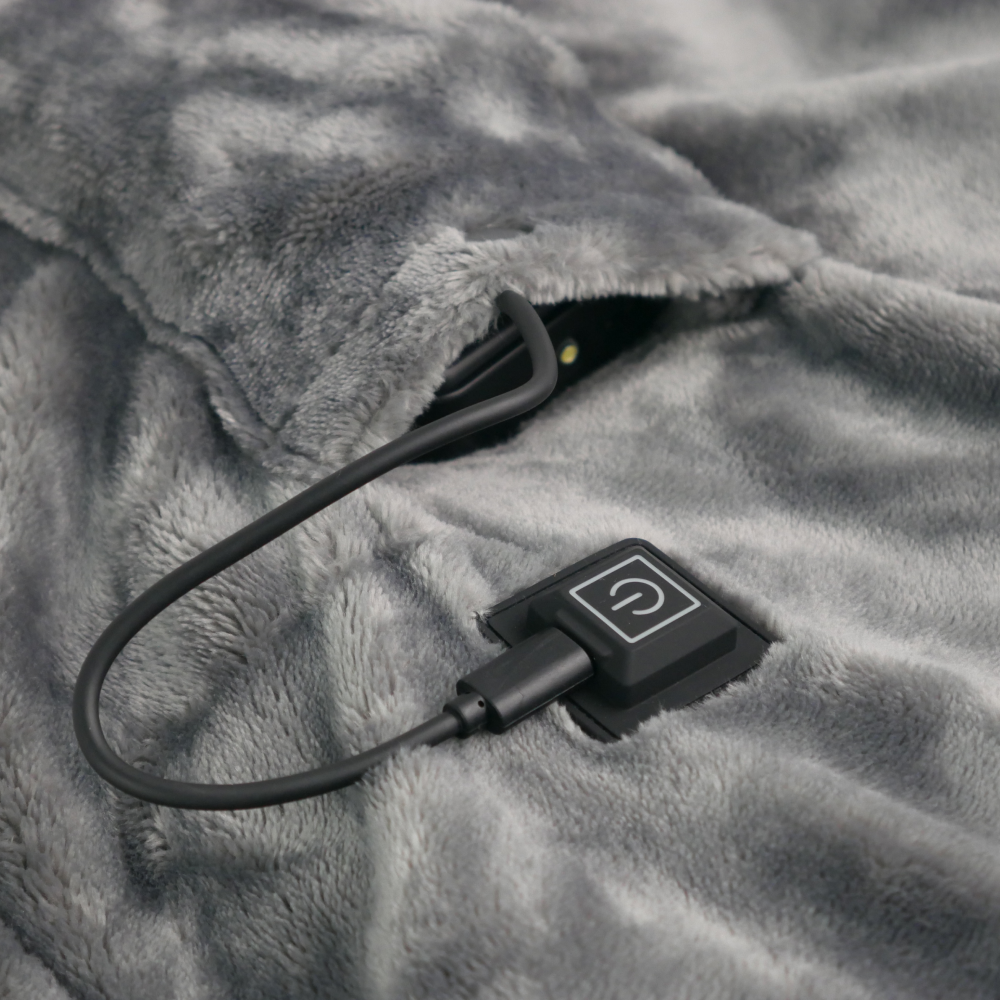 Battery Operated Heated Blanket 12V Portable Heated Blanket