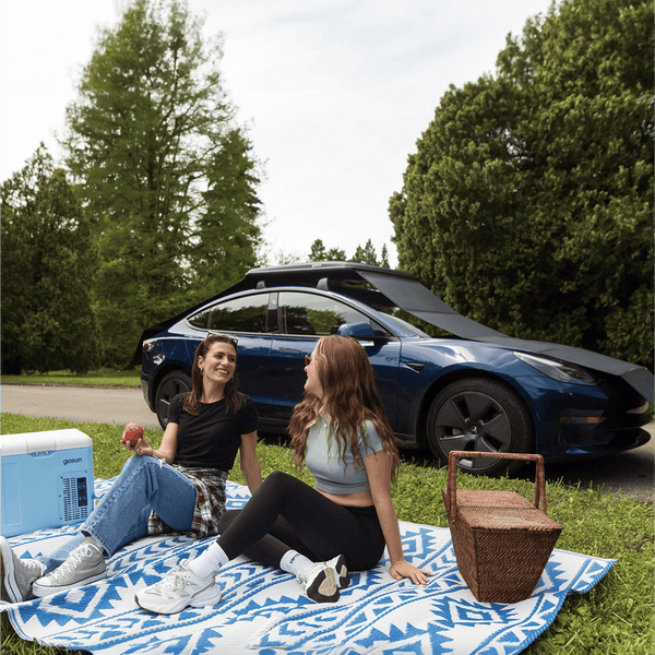 solar powered electric car charger