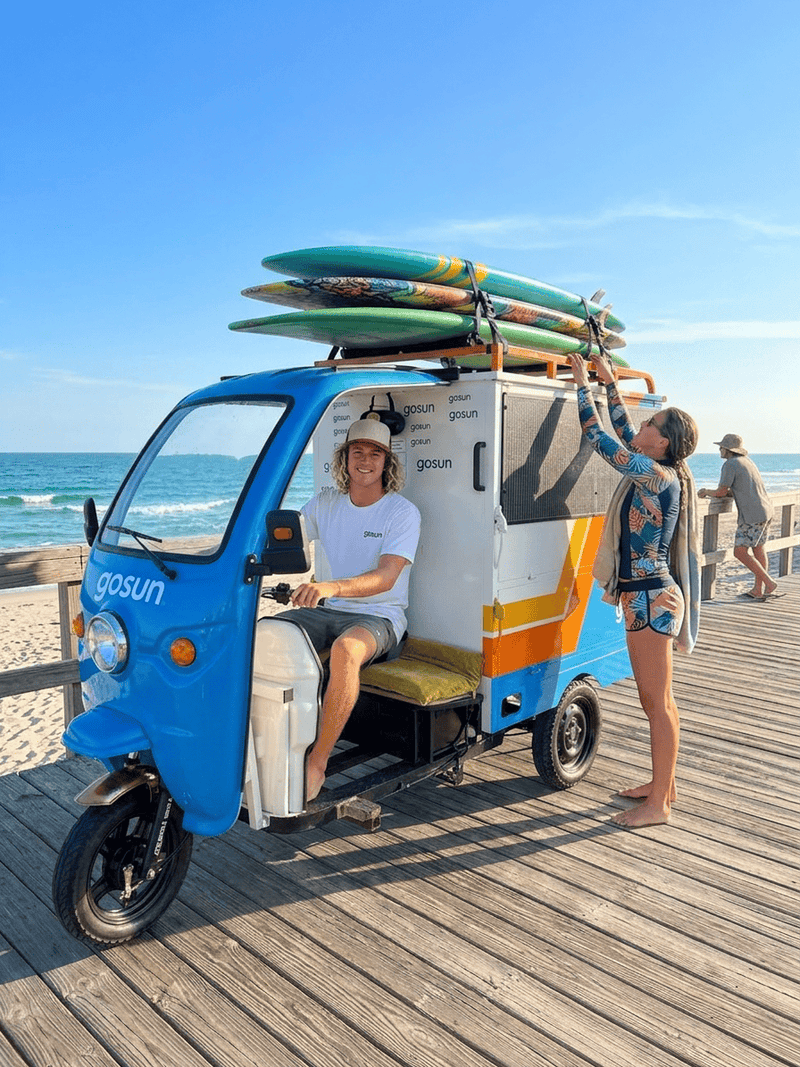 GoSun Gopher is the perfect ebike for the beach