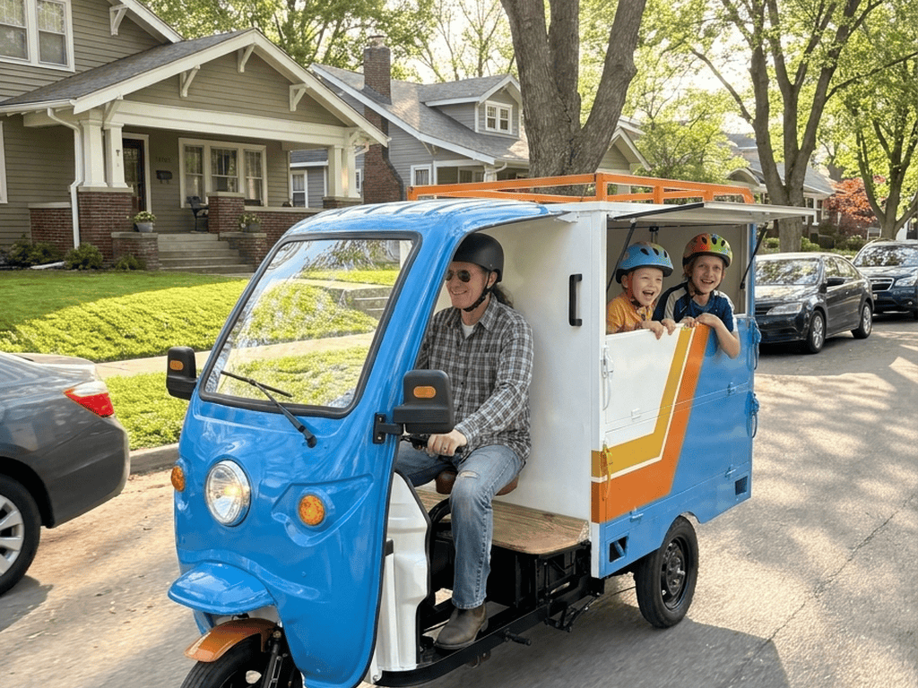 GoSun Gopher E-Trike for Family Fun