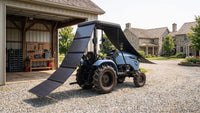 Charging in the driveway