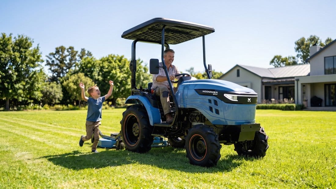 Family on the farm