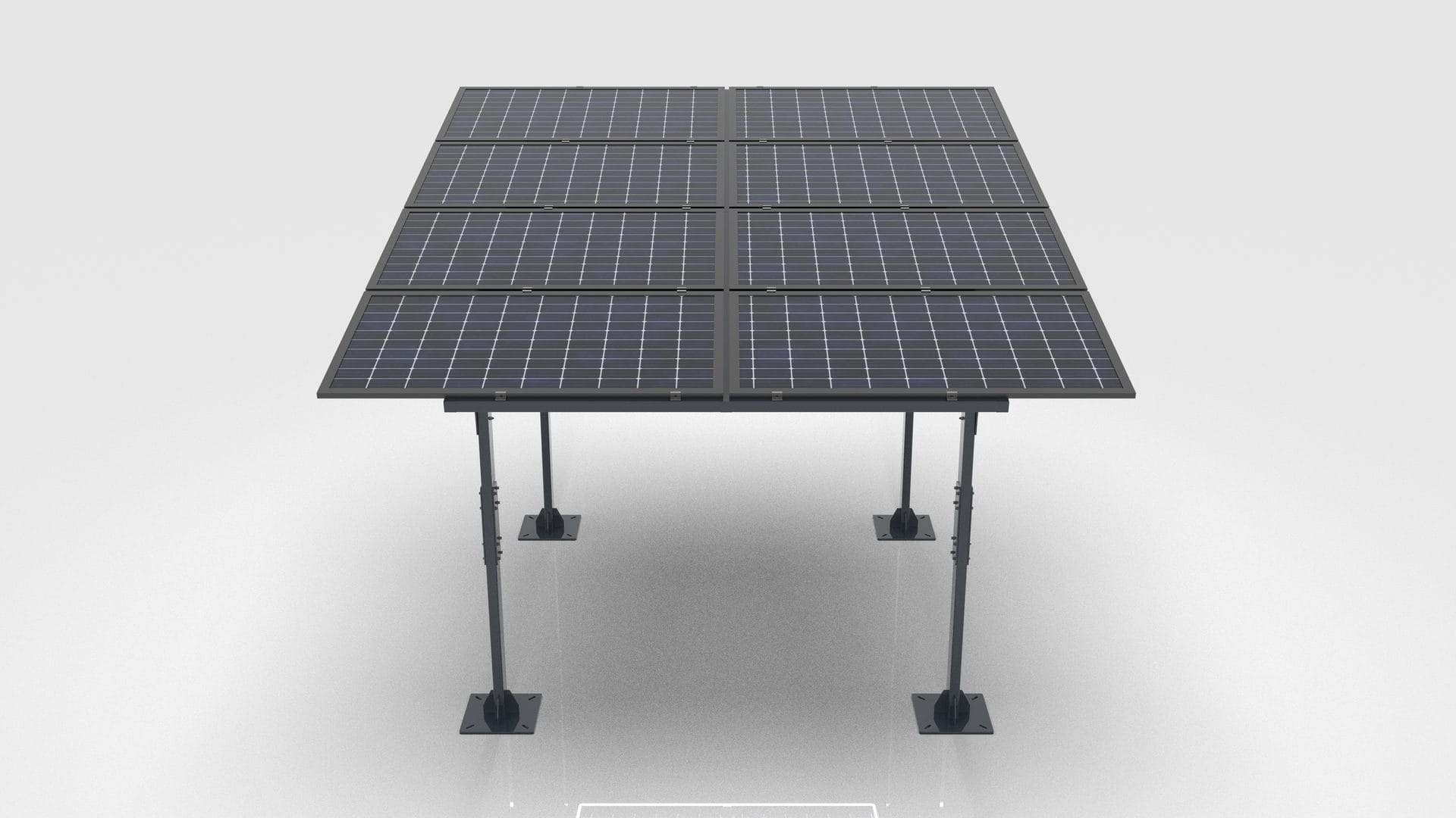 4 kW rooftop solar array