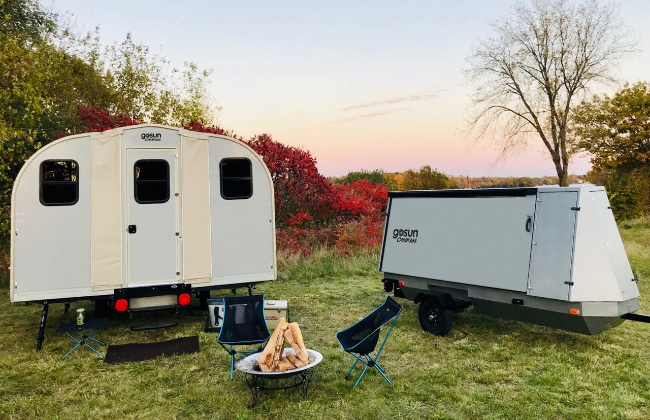 Camp365 Solar Trailer – Portable Off-Grid Living by GoSun