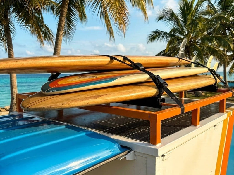 Take the GoSun Gopher to the beach for surfing