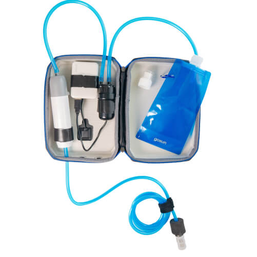 Solar water purifier for camping