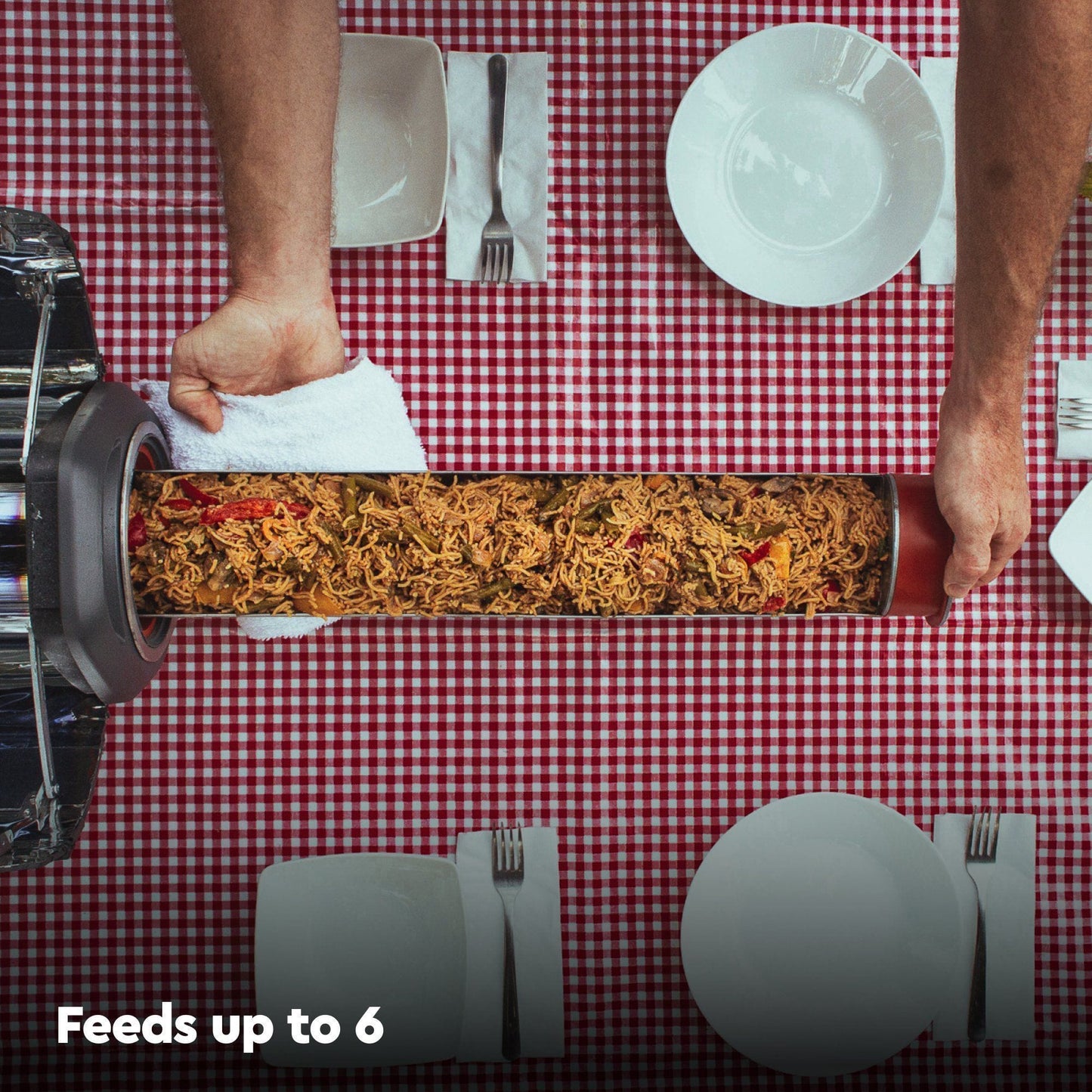 Fusion: Open Box Hybrid Solar Oven • 4-5 Meals GoSun 