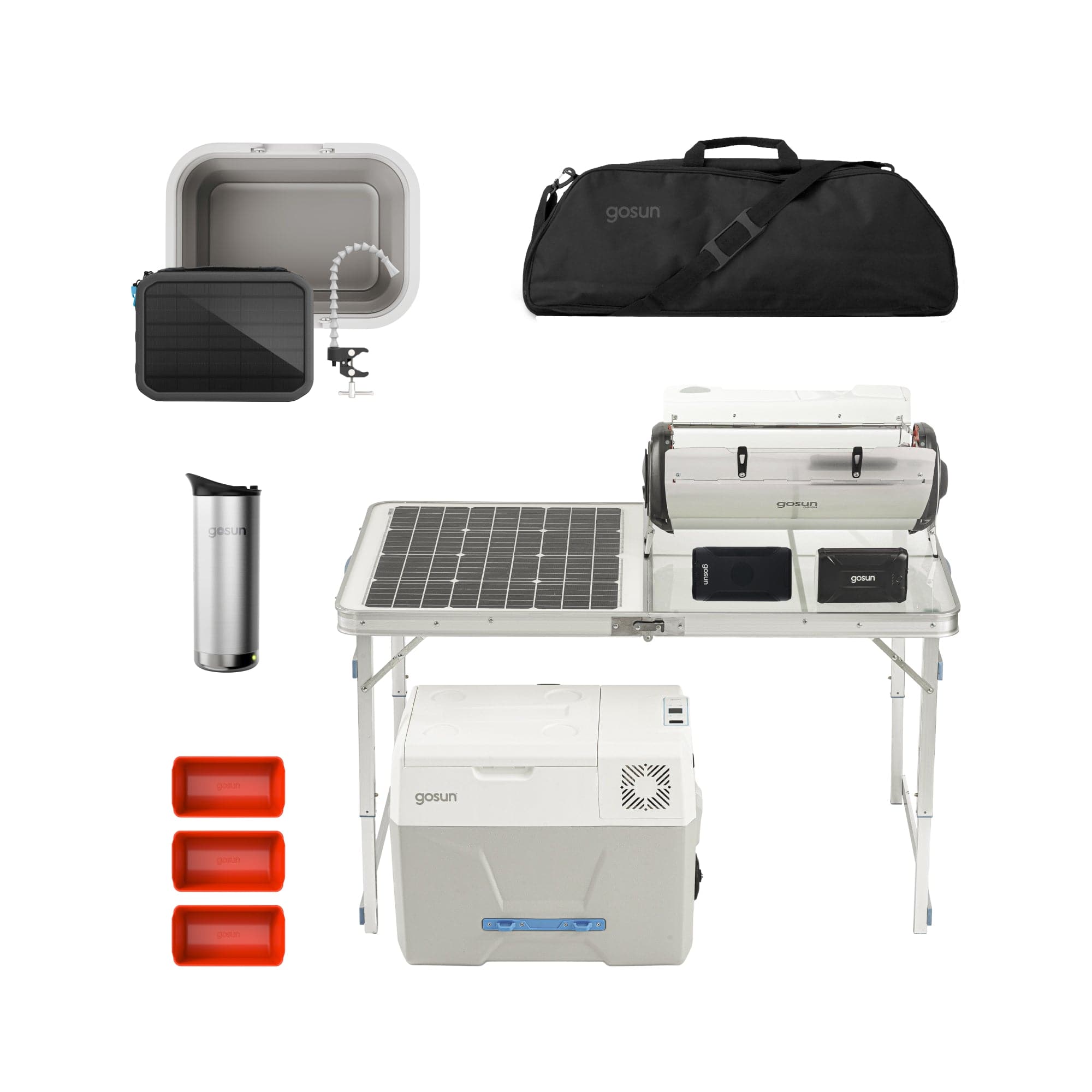 Portable Solar Kitchen Pro | Boil, Cook, Cool, Charge | GoSun