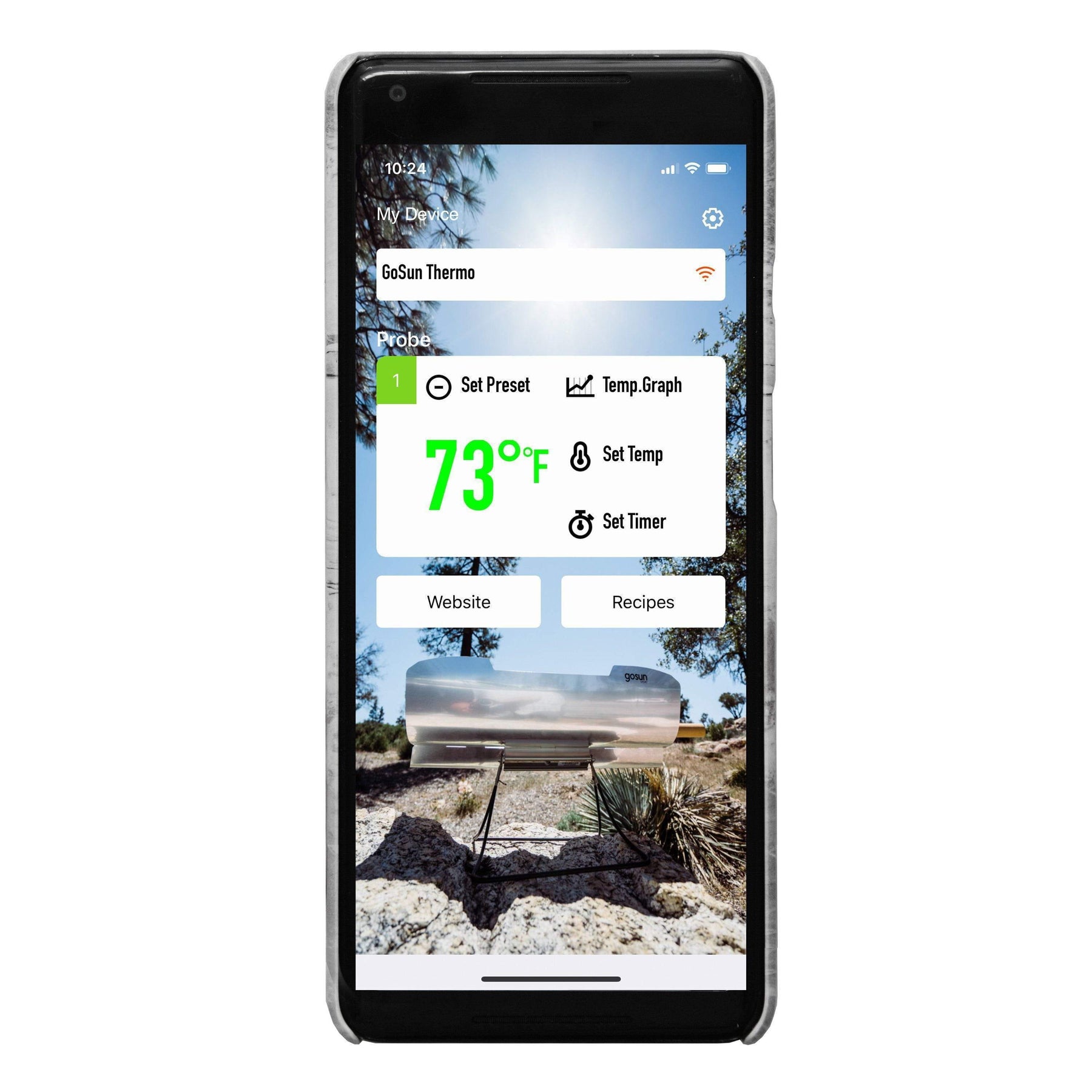 Thermo Smart Thermometer • App GoSun 