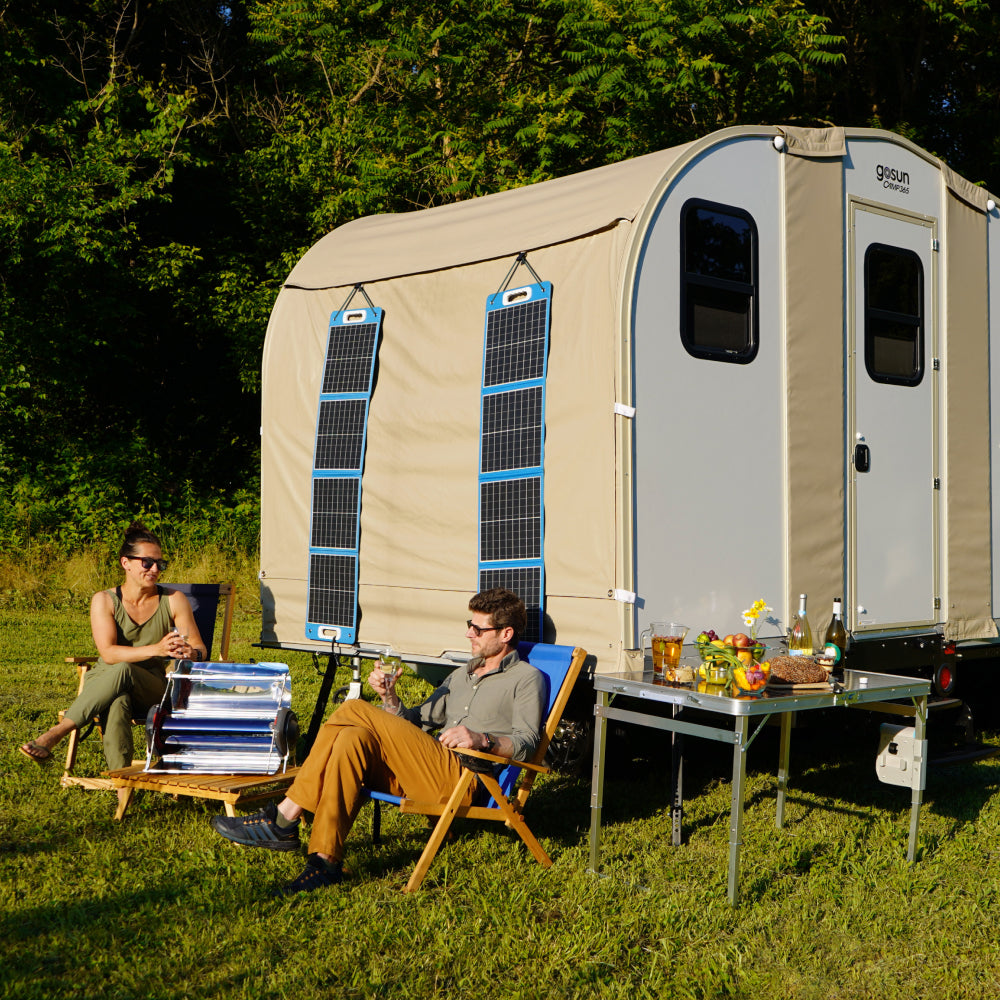 Off-Grid Solar Trailer